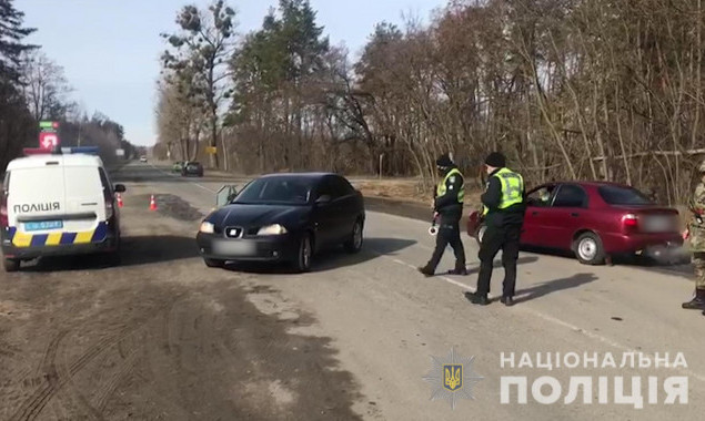 На Киевщине объявлен усиленный режим работы полиции (фото, видео)