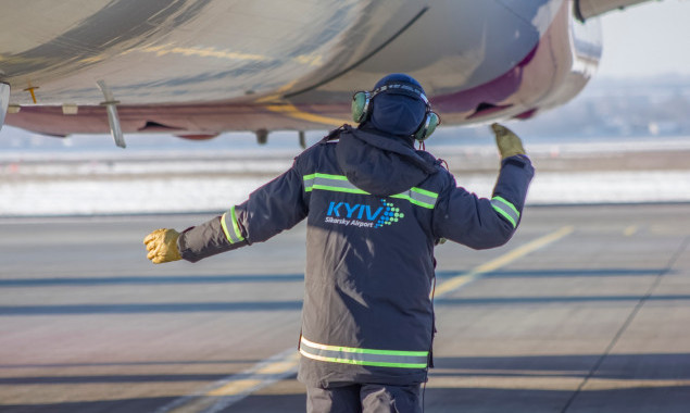 В январе аэропорт “Киев” обслужил почти 2 тысячи рейсов