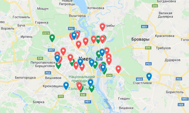 У “Київ Цифровий” з'явилась мапа працюючих АЗС