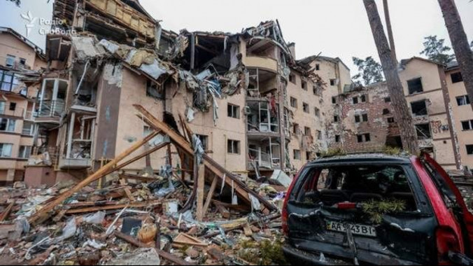 Обстеження зруйнованих та пошкоджених в результаті збройної агресії росії будівель і споруд в Україні розпочалося з Київської області
