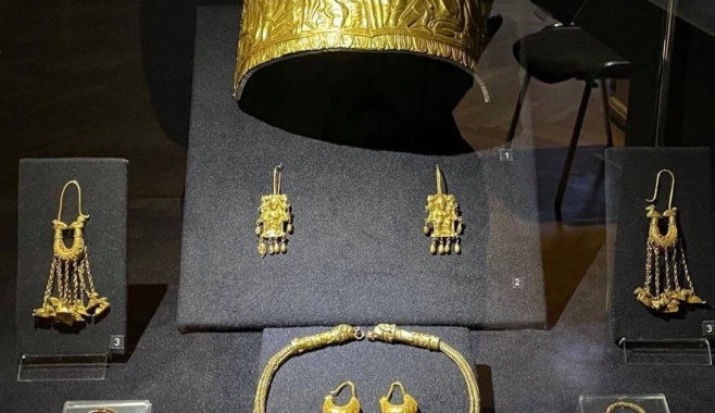 Через викрадення військовими рф скифського золота з музею в Мелітополі розпочато провадження