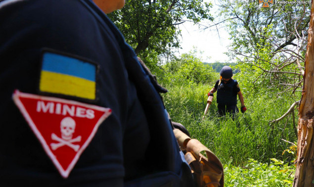 На Київщині за добу знешкоджено понад 800 вибухонебезпечних предметів