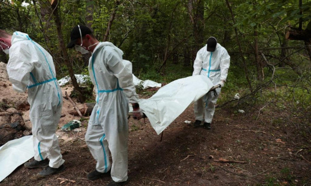 Під Мироцьким на Київщині знайшли ще одне поховання із закатованими людьми (фото)