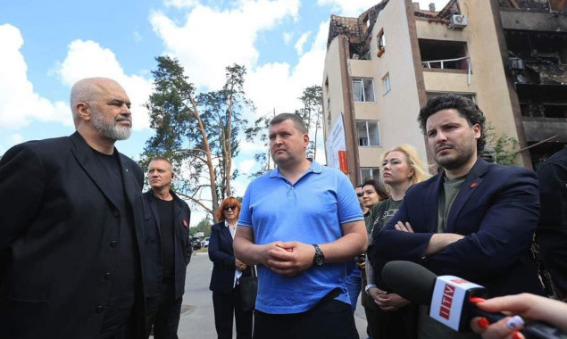 Ірпінь відвідали Прем'єр-міністр Чорногорії Дрітан Абазович та глава уряду Албанії Еді Рама