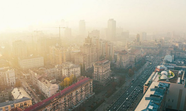 У повітрі Києва відмічено перевищення гранично допустимих концентрацій забруднюючих речовин