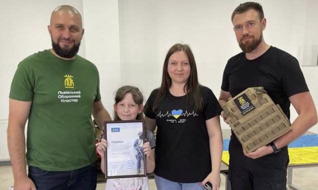 Маленька львів’яночка Соломійка Галан організувала благодійну лотерею для збору коштів ЗСУ