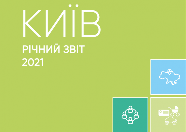КМДА випустила друковане видання “Річний звіт міста Києва’2021”