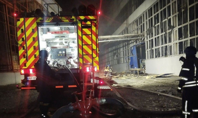 У Запоріжжі внаслідок ракетного удару є постраждалі, сталася пожежа на підприємстві