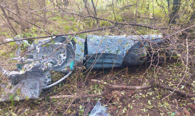 На Київщині знайшли уламки ворожої ракети із зарядом у 400 кілограмів (фото)