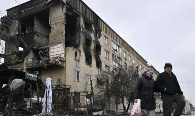 Влада Гостомеля шукає розробника проекту реконструкції пошкодженого рашистами будинку №1 на вулиці Рекунова
