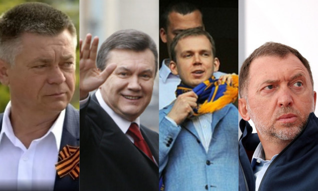 В Україні заблокували активи Януковича, Курченка, Дерипаски та Лебедєва