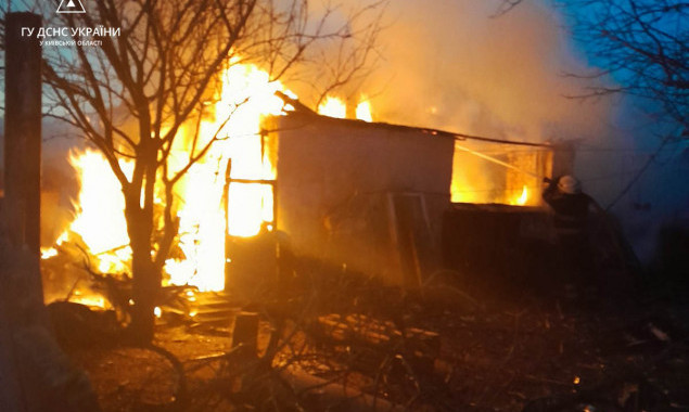 У Вишгороді при пожежі в будинку загинув чоловік