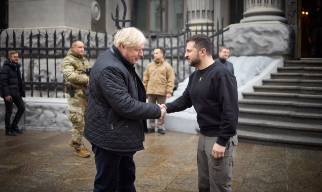 Борис Джонсон в Україні: британський політик зустрівся із Зеленським та відвідав Бучу і Бородянку (фото, відео)