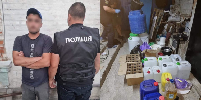 На Білоцерківщині поліція затримала жителя, який займався виробництвом наркотиків в домашніх умовах