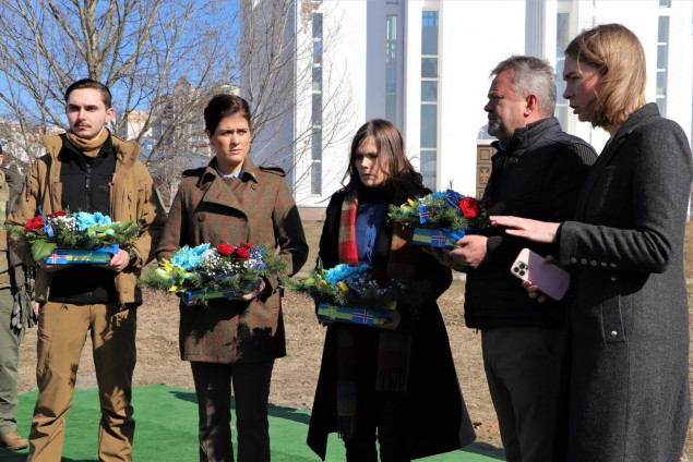 Прем'єр-міністр Ісландії відвідала Київщину