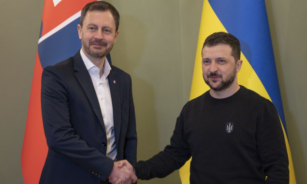 Президент Зеленський зустрівся з прем’єр-міністром Словаччини Хегером