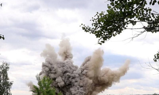У Вишгородському районі Київщини сьогодні можуть лунати звуки вибухів
