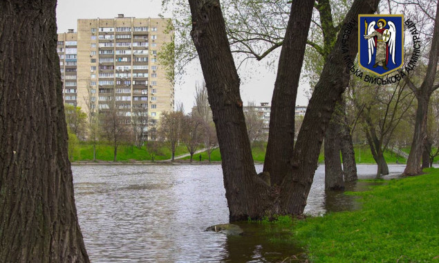 Рівень водопілля у Києві  минулу добу впав на 21 см, - КМВА