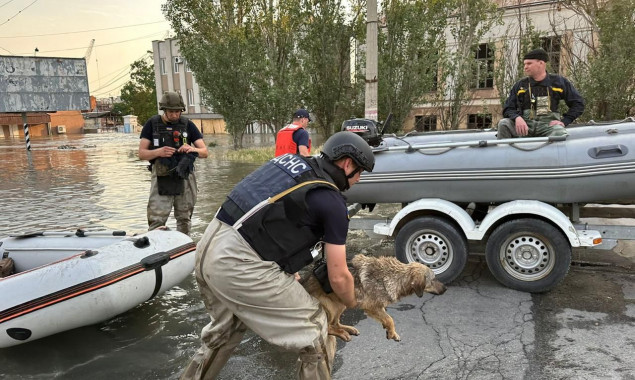 Ліквідація наслідків підриву Каховської ГЕС: станом на середину дня 7 червня евакуйовано понад 1800 жителів 