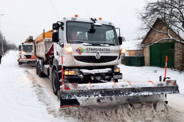 “Київавтодор” оголосив тендер на закупівлю снігоприбиральних машин