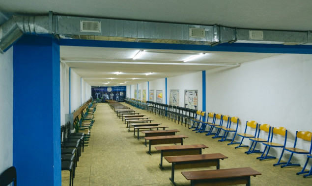 На Київщині до 1 вересня відремонтували укриття у 884 закладах освіти