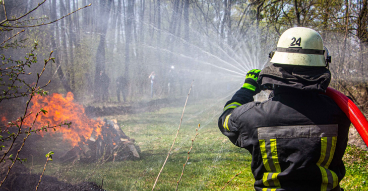 На Київщині 1 вересня утримається надзвичайний рівень пожежної небезпеки
