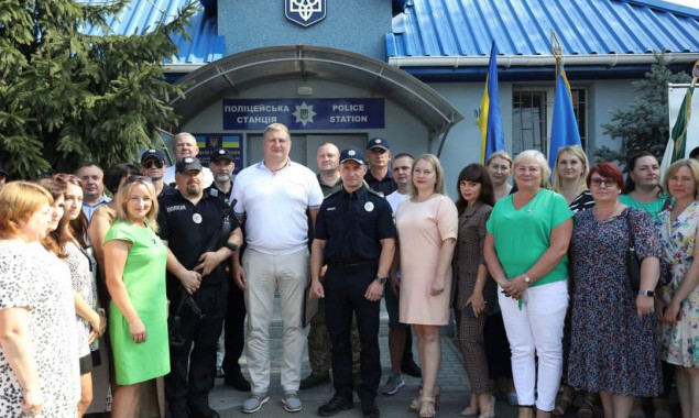 В Бучанському районі відкрили поліцейську станцію