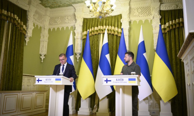 Президент Зеленський зустрівся з Прем'єр-міністром Фінляндії, який прибув з візитом в Україну