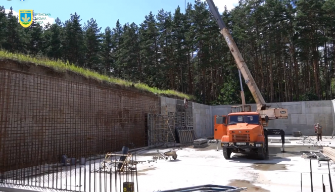 В Ірпені збудують додатковий резервуар для очищеної води (відео)