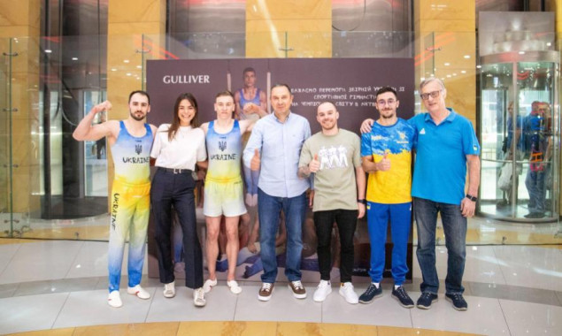 У ТРЦ Gulliver відбулась зустріч з членами збірної України зі спортивної гімнастики, які готуються до Чемпіонату світу 2023