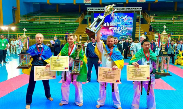 Андрій Гаврилюк із Броварів виборов перемогу на шостому Кубкі Світу з кіокушин карате