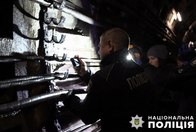 Поліція Києва ще раз оглянула підтоплення метро Києва