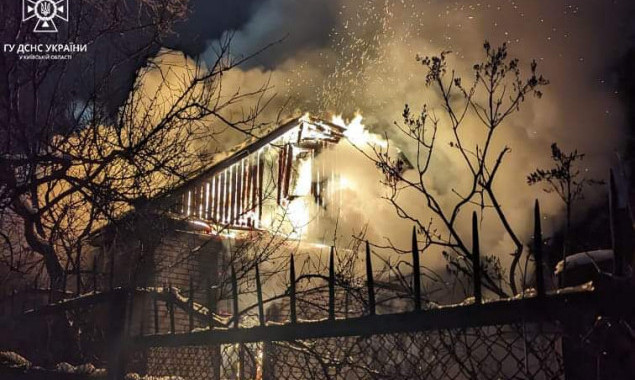 У Бучі внаслідок пожежі у приватному будинку загинув чоловік