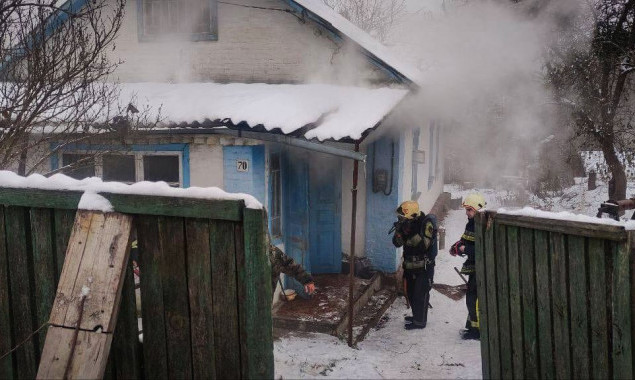 На Фастівщині внаслідок пожежі у будинку загинуло двоє чоловіків