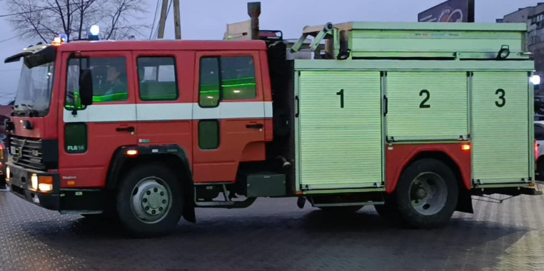 Шведи передали Боярській громаді нову пожежну машину