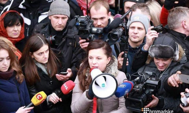 У Шевченківському районі безіменному скверу присвоєно і'мя громадської активістки Лідії Гончаренко