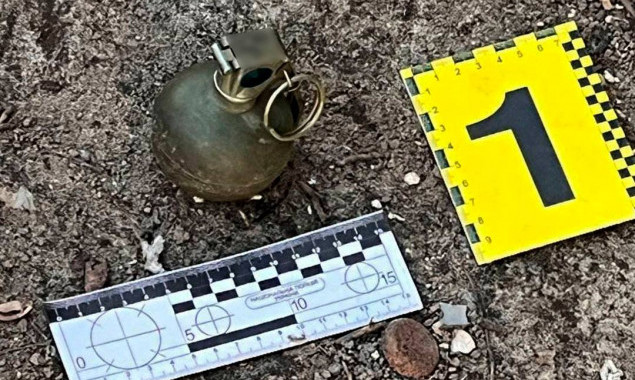 У Солом'янському районі столиці жінка під час прогулянки знайшла гранату