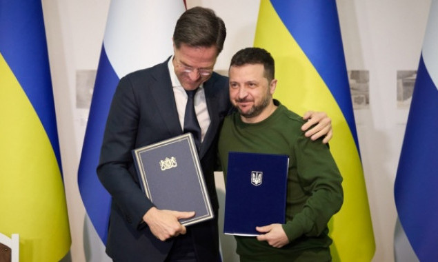 Зеленський і Рютте підписали безпекову угоду між Україною та Нідерландами